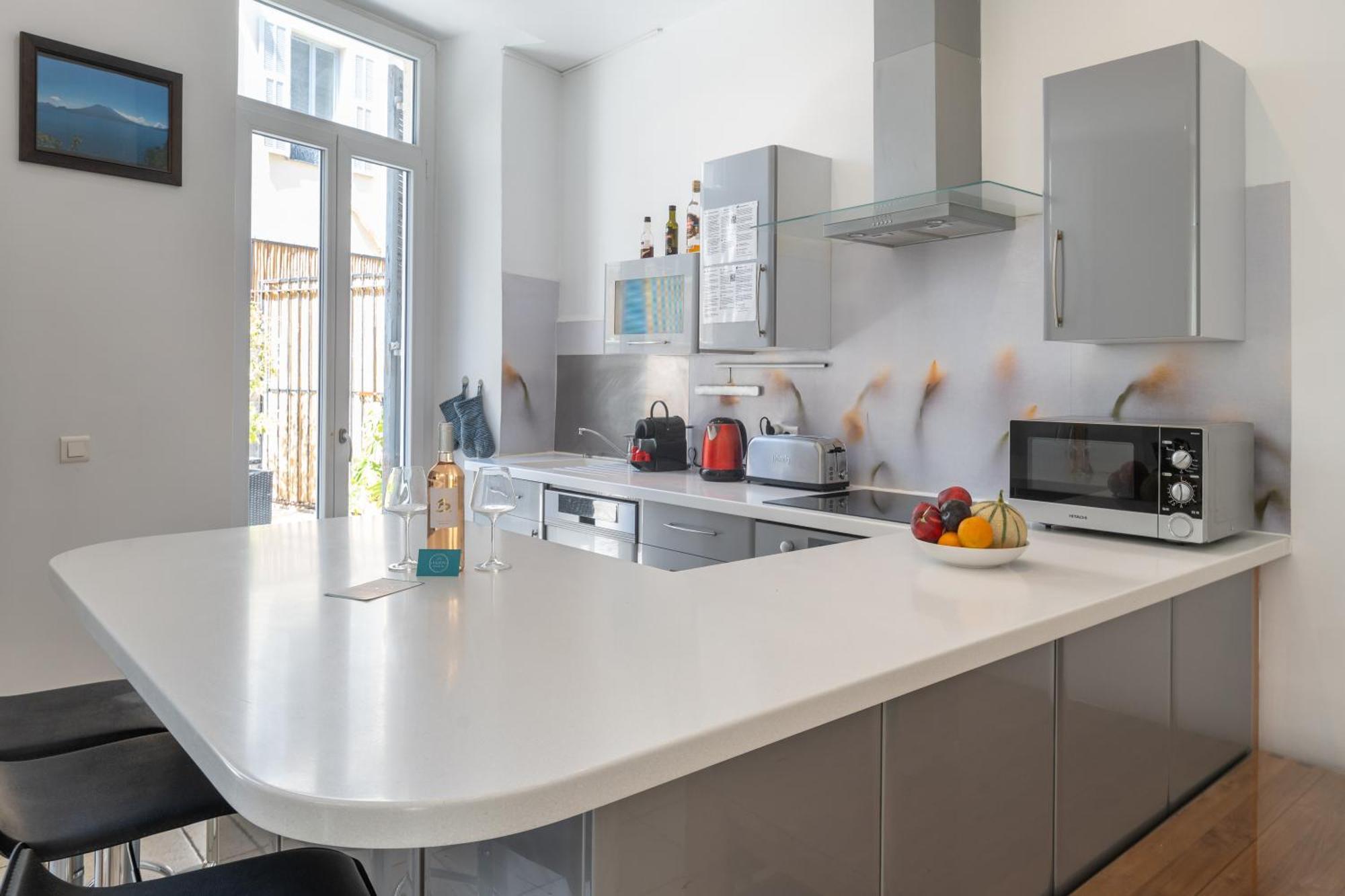 "Le Zen" By Enjoynice, Central Spacious Apartment With Airco, Beach At 10 Min Luaran gambar